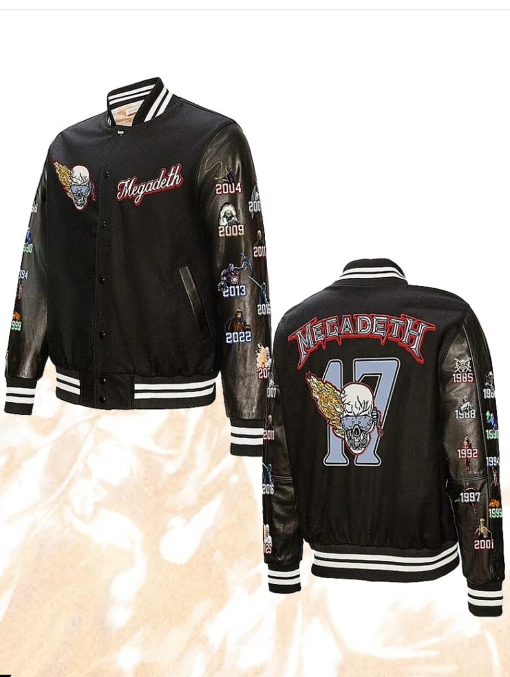 Megadeth Limited Edition Varsity Jacket- M